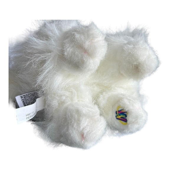 Ganz Webkinz HM110 Persian Cat‎ with a bracelet collar white kitty no code 7” - Picture 4 of 9
